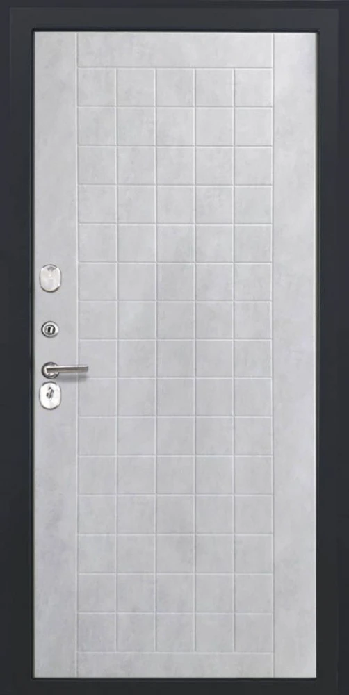 Входная дверь ДвериПРО Термо медный антик ФЛ-256 (10мм, Бетон снежный) DPRO222055 внутренняя сторона